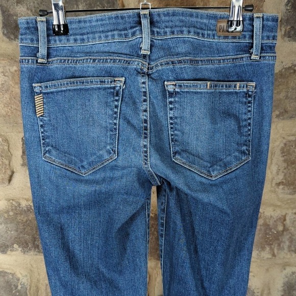 PAIGE Blue Jeans Verdugo Ultra Skinny Dazeley Destructive Denim Woman's Size 28 - Picture 7 of 13